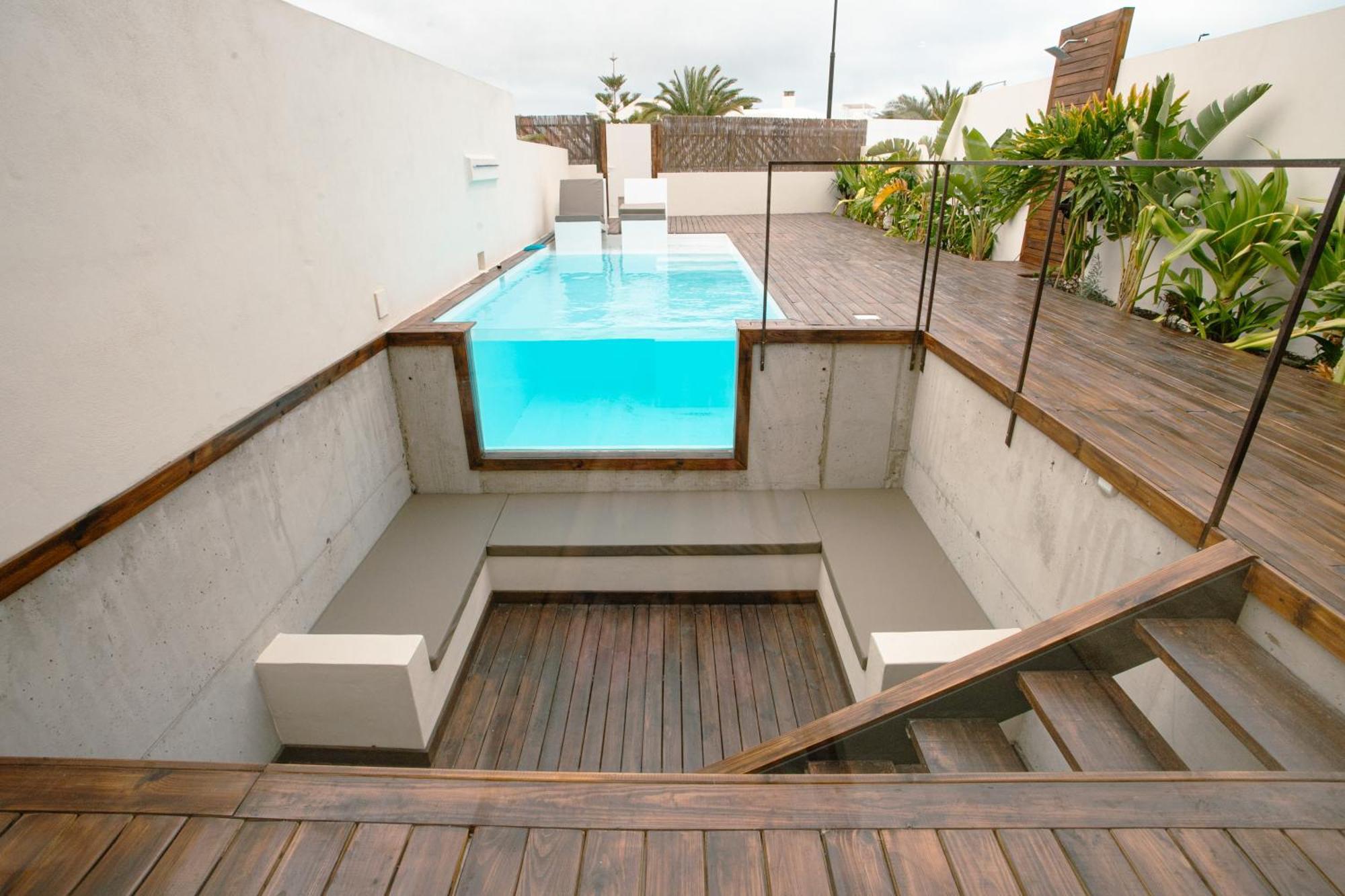 Casa Ouira Chalet Con Piscina Privada Y Vistas Corralejo Esterno foto