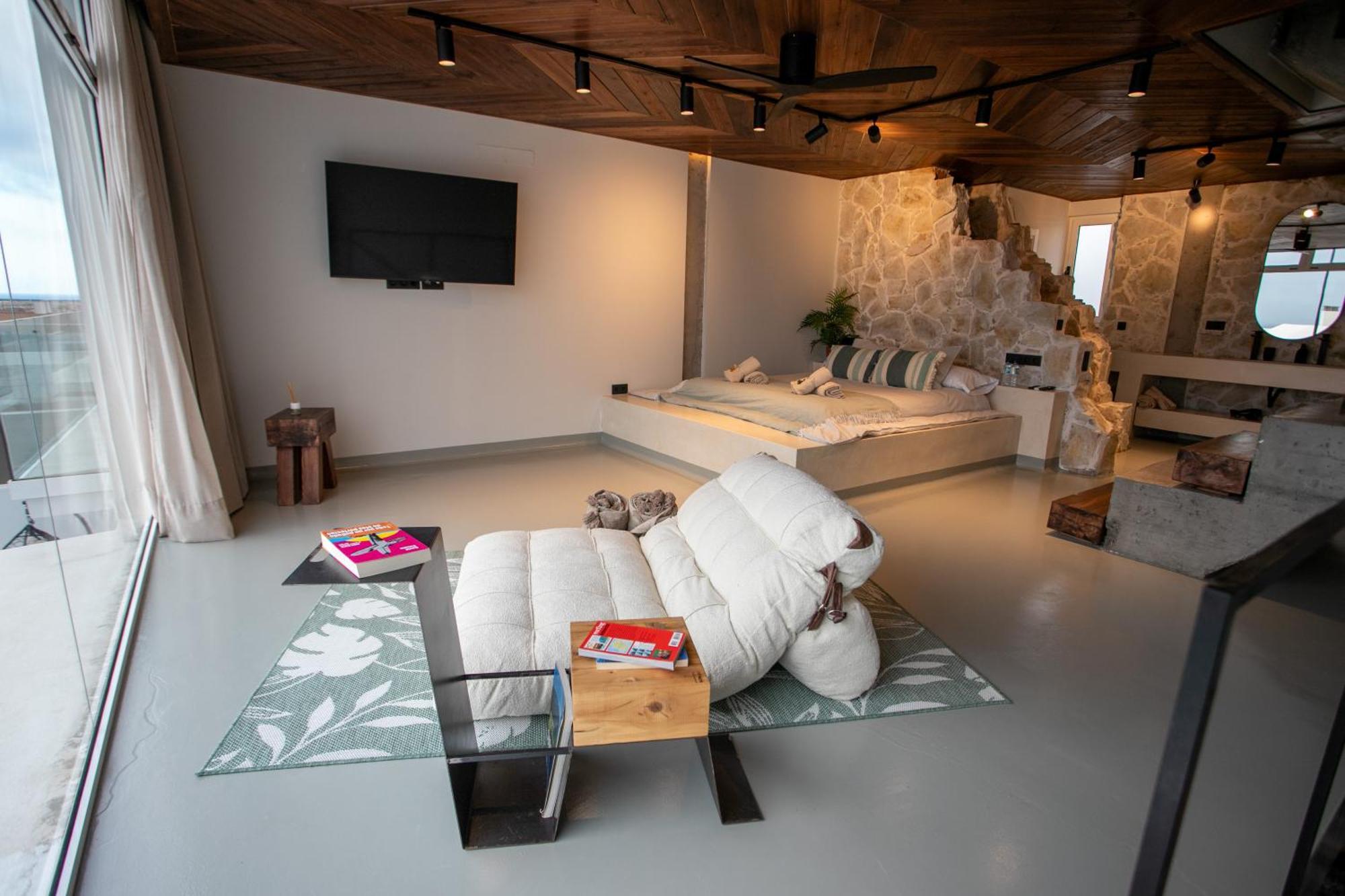 Casa Ouira Chalet Con Piscina Privada Y Vistas Corralejo Esterno foto